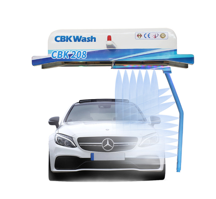 CBK 208 Frame Hot Dipped Galvanized Automatic Touchless Car Wash Machine , 360 Touchless Automatic Touch Free Car Washer System